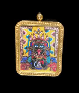 Zakiram, the Female Goddess of Wealth, Relief Amulet (M)