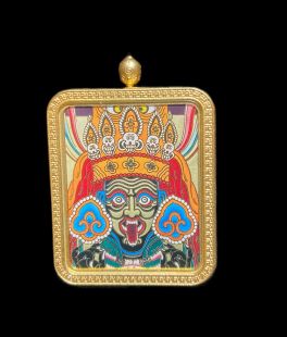 Zakiram, the Female Goddess of Wealth, Relief Amulet (M)